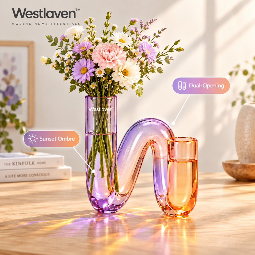 Westlaven™ Gradient Glass Vase