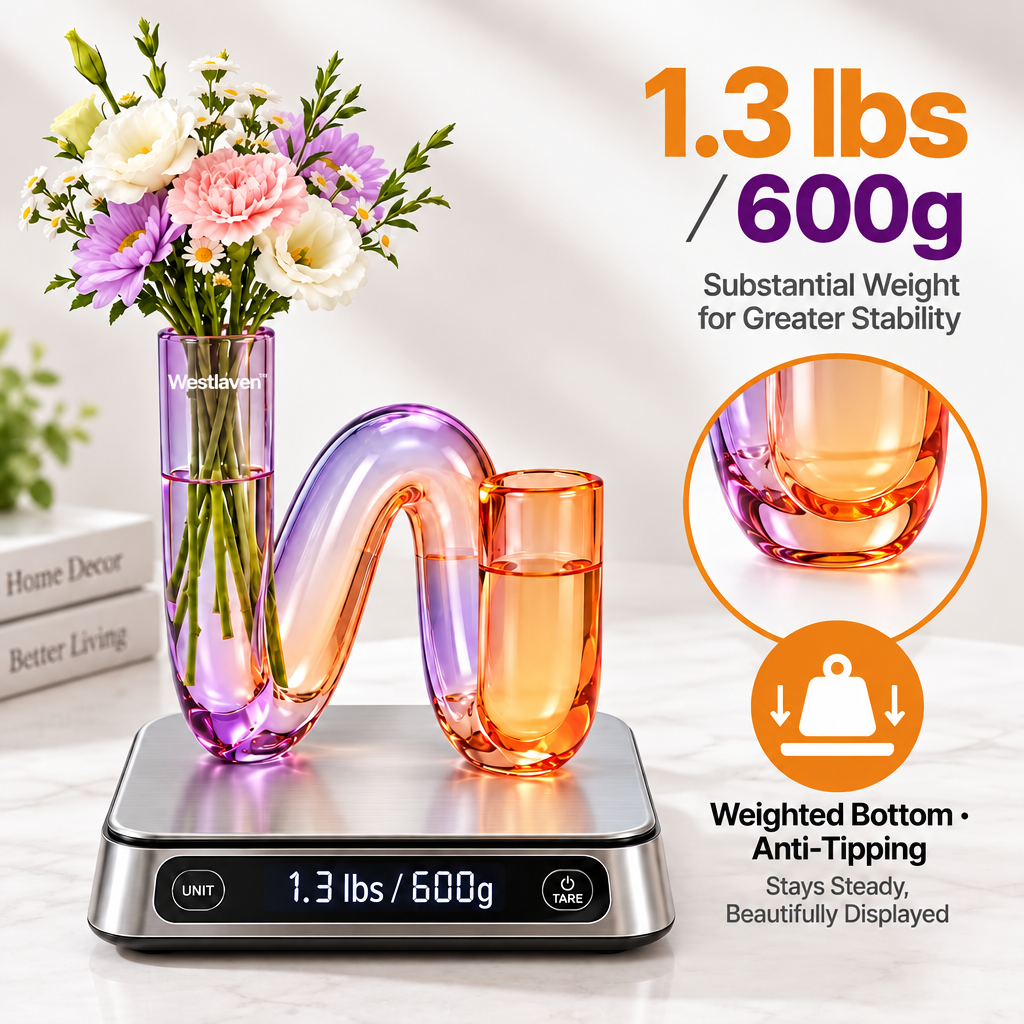 Westlaven™ Gradient Glass Vase product weight