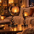 Westlaven™ Moon Figure Candle Holder Set lifestyle image
