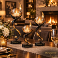 Westlaven™ Spiral Candle Holder Set of 3 lifestyle image